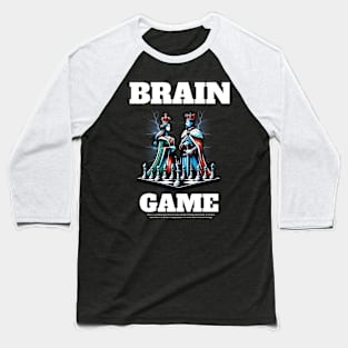 Chess Brain Game Baseball T-Shirt